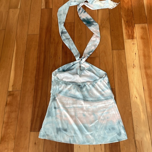 White House Black Market Satin Haltertop - Picture 2 of 5